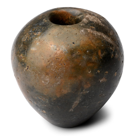 Mesopotamian Carved Stone Macehead