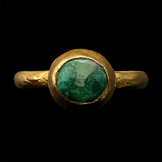 Western Asiatic Ring with Cabochon