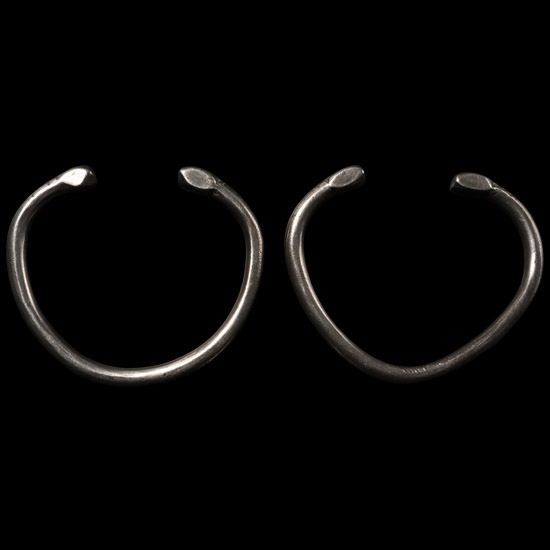 Parthian Silver Bracelet Pair