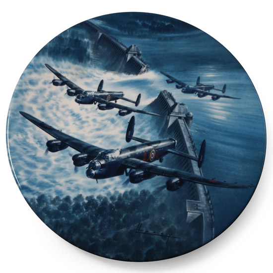 Royal Worcester Dam Busters Commemorative Plate