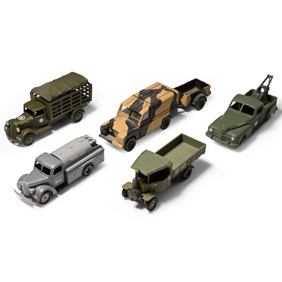 British and American Die Cast Toy Vehicle Group