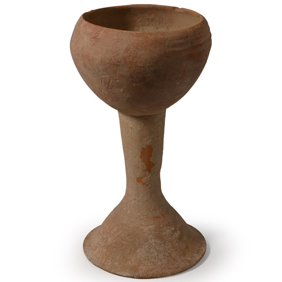 Bactrian Terracotta Chalice