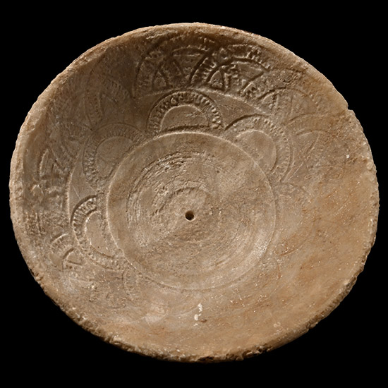 Bactrian Decorated Stone Bowl