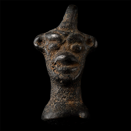 Assyrian Double-Faced Pendant Depicting Pazuzu, King of Wind Demons
