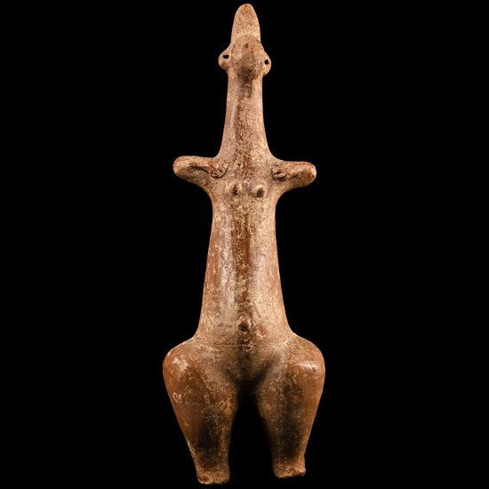 Amlash Style Terracotta Idol
