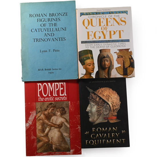 Ancient Roman and Egyptian Antiquities Books - 4 Titles