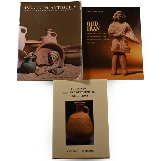 Ancient Middle East Antiquities Books - 3 Titles