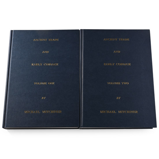 NEW BOOKS: Ancient Trade and Early Coinage Volume One and Two by Michael Mitchiner