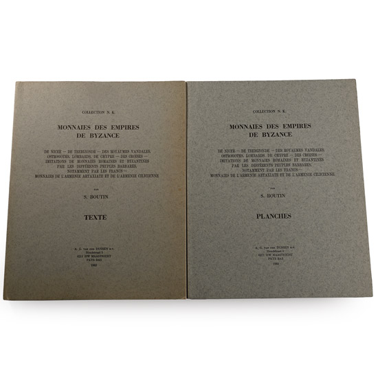 NEW BOOKS: Collection N.K. - Monnaies Des Empires De Byzance Text & Planches by S. Boutin