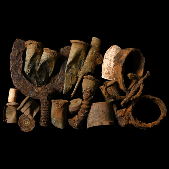 Anglo-Zulu War Artefacts from the Battle of Khambula
