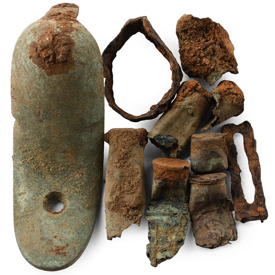 Anglo-Zulu War Artefacts from the Battle of Khambula