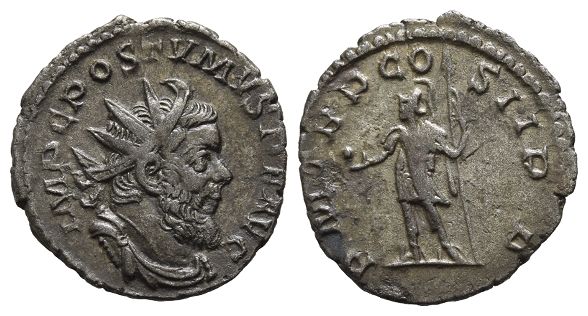 Postumus, Romano-Gallic Emperor AR Antoninianus.