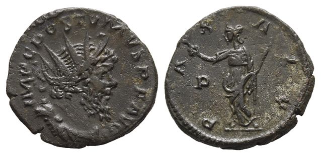 Postumus, Romano-Gallic Emperor BI Antoninianus.