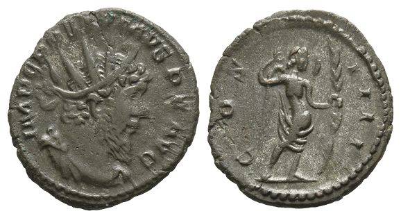 Postumus, Romano-Gallic Emperor BI Antoninianus.