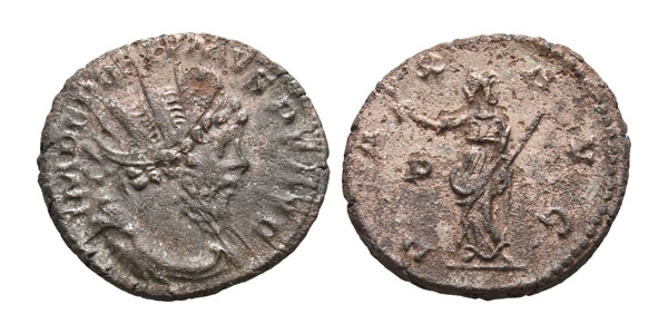 Postumus, Romano-Gallic Emperor BI Antoninianus.