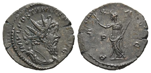 Postumus, Romano-Gallic Emperor BI Antoninianus.