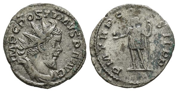 Postumus, Romano-Gallic Emperor AR Antoninianus.
