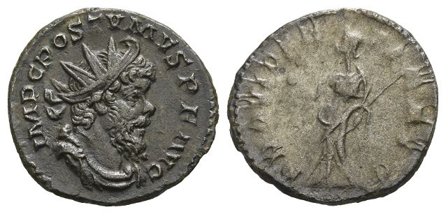 Postumus, Romano-Gallic Emperor AR Antoninianus.