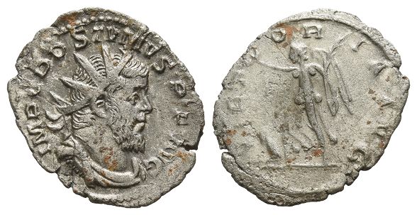 Postumus, Romano-Gallic Emperor AR Antoninianus.