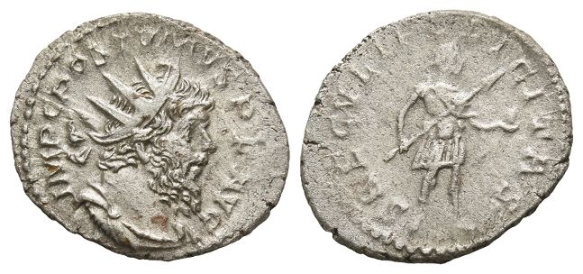 Postumus, Romano-Gallic Emperor AR Antoninianus.
