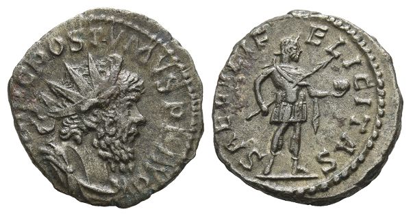 Postumus, Romano-Gallic Emperor AR Antoninianus.