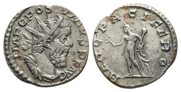 Postumus, Romano-Gallic Emperor AR Antoninianus.