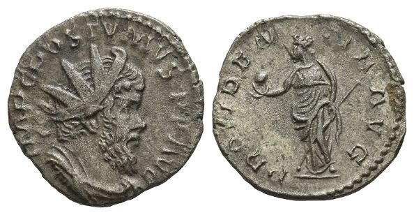 Postumus, Romano-Gallic Emperor AR Antoninianus.