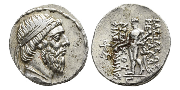 Kings of Parthia, Mithradates I AR Tetradrachm.