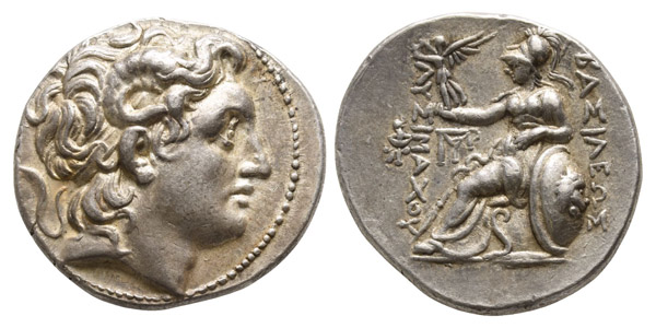Kings of Thrace, Lysimachos AR Tetradrachm.
