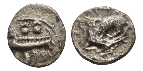 Phoenicia. Byblos AR 1/16 Shekel.