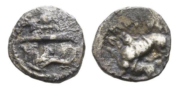 Phoenicia. Byblos AR 1/16 Shekel.