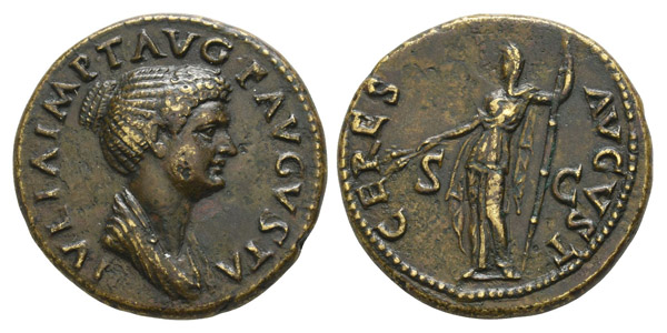 Julia Titi, Augusta AE Dupondius.