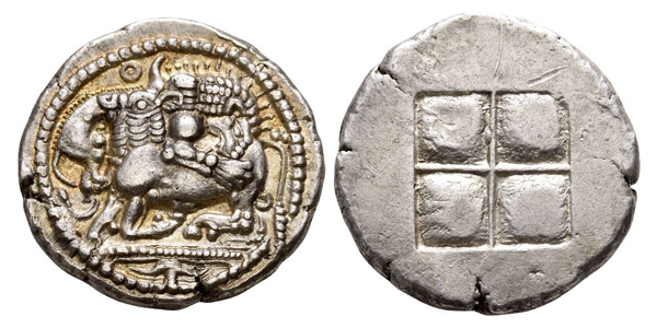 Macedon, Akanthos AR Tetradrachm.
