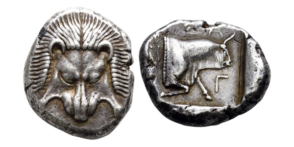 Islands off Ionia, Samos AR Tetradrachm.
