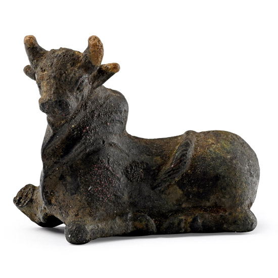Roman Bronze Zebu Statuette