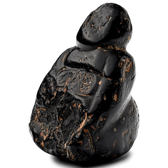Anatolian Obsidian Idol