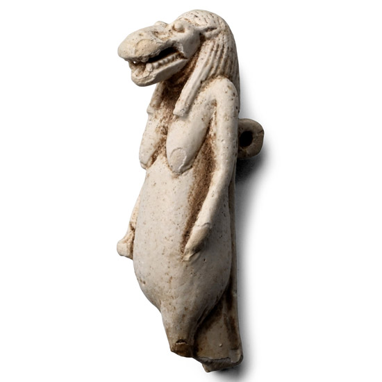 Egyptian Faience Amulet of Taweret