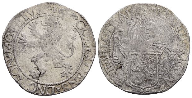 Low Countries. Republic of the Seven Netherlands (Dutch Republic) AR Leeuwendaalder-Lion Daalder.