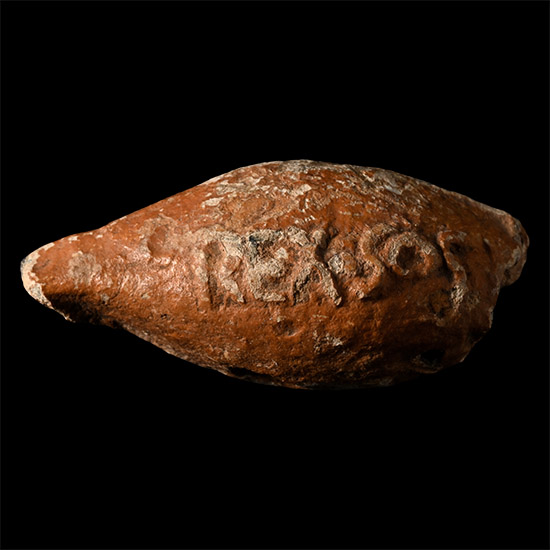 Greek Mauritanian Kingdom Lead Slingshot of King Mastanesosus