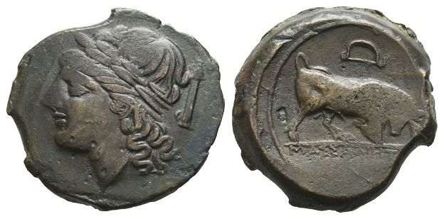 Gaul, Massalia AE 25mm.