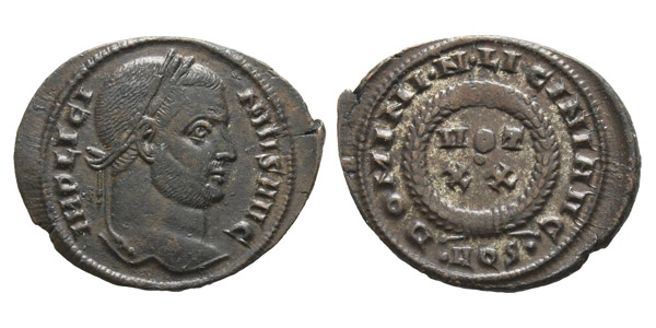 Licinius I BI Nummus.