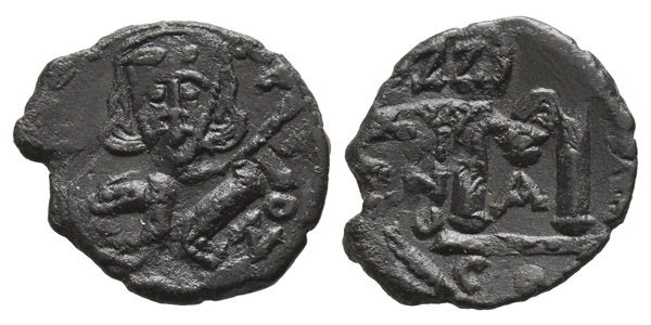 Tiberius III (Apsimar) AE 40 Nummi of Follis.