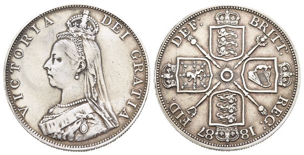 Great Britain. Hanover, Victoria AR Double Florin.