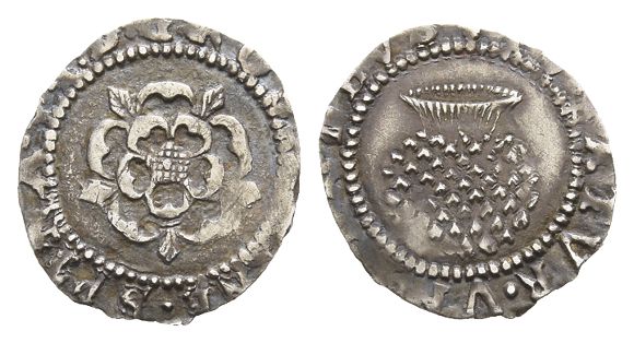 England. Stuart, James I AR Penny.