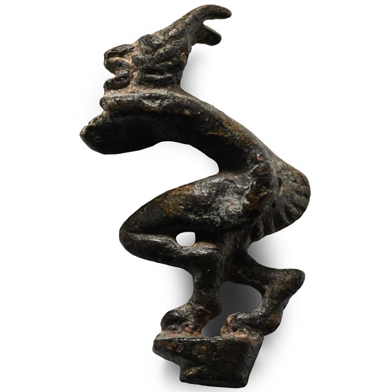 Post Medieval Bronze Satyr Mount