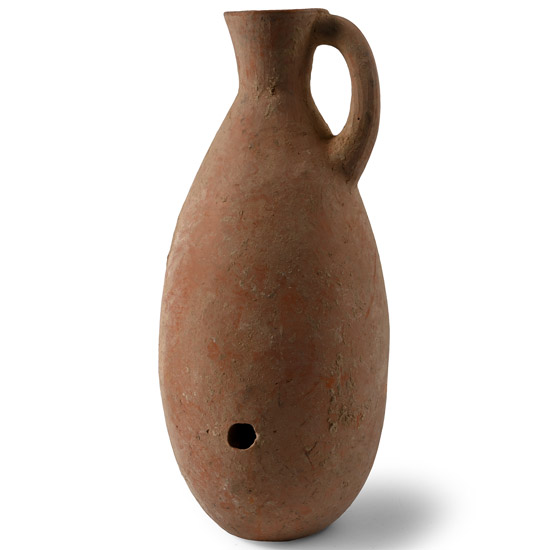 Amlash Tall Terracotta Jug
