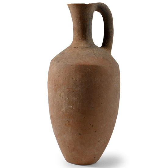 Amlash Tall Terracotta Jug