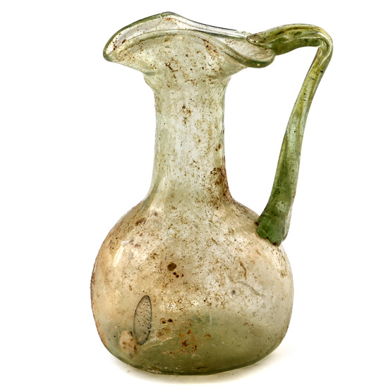 Roman Glass Trefoil-Mouthed Juglet