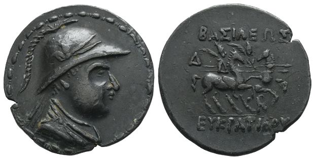 Scythian, Imitative of Eukratides I AR Tetradrachm.