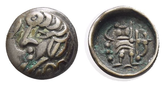 Southern Sogdiana Tribal Rulers, AR Obol.